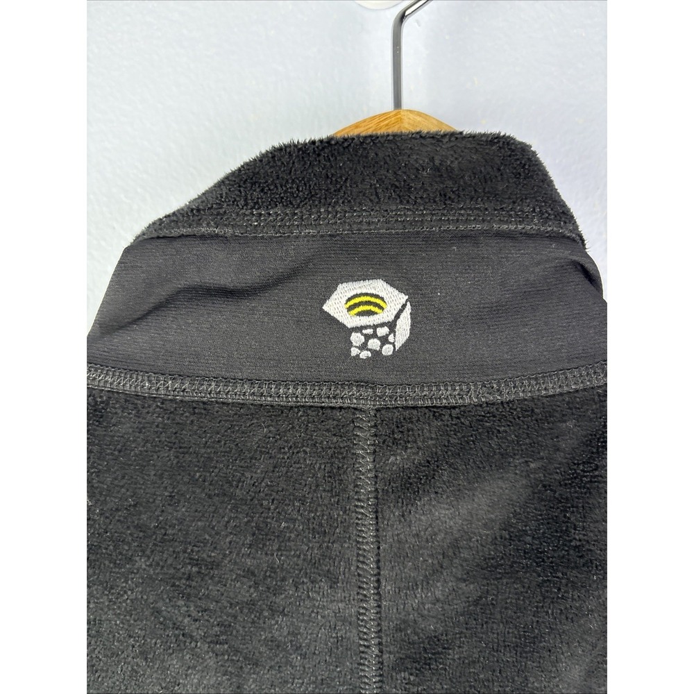 Mountain Hardware Womens Wind Stopper Jacket Small Black Fleece Outdoor Hiking - Picture 7 of 12
